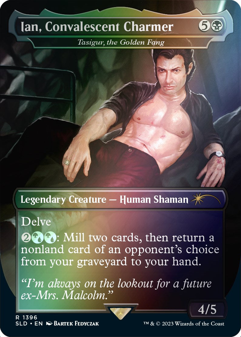 Ian, Convalescent Charmer - Tasigur, the Golden Fang (Rainbow Foil) [Secret Lair Drop Series] | Good Games North