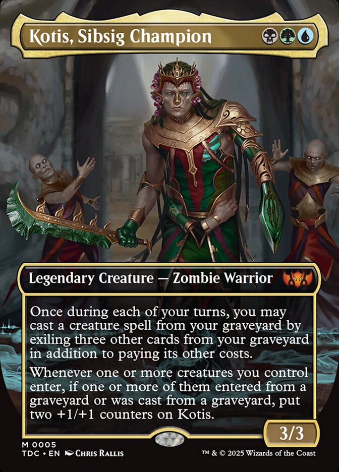 Kotis, Sibsig Champion (Commander: Tarkir: Dragonstorm)  - Foil | Good Games North