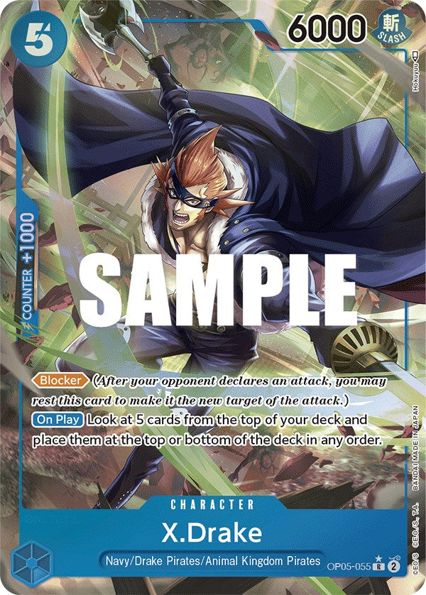 X.Drake (Alternate Art) [Awakening of the New Era] | Good Games North