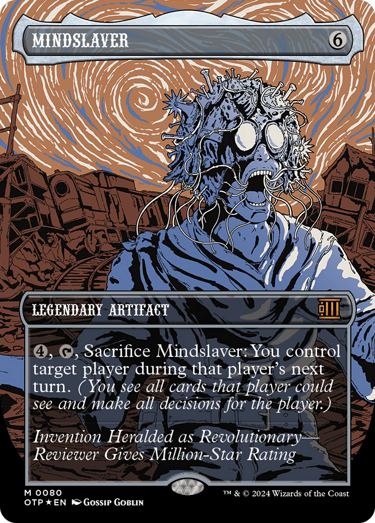 Mindslaver (Textured Foil) [Outlaws of Thunder Junction: Breaking News] | Good Games North
