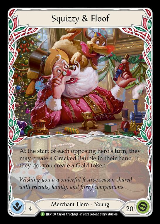 Squizzy & Floof [HER100] (Promo)  Cold Foil | Good Games North
