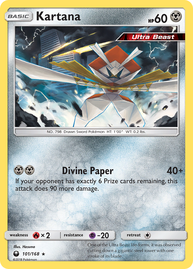 Kartana (101/168) [Sun & Moon: Celestial Storm] | Good Games North