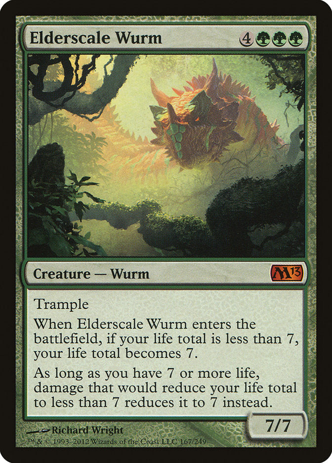 Elderscale Wurm (Magic 2013 (M13))  | Good Games North