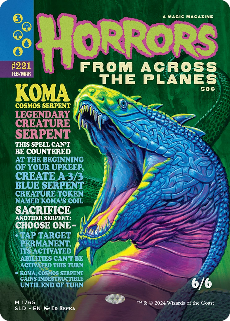 Koma, Cosmos Serpent [Secret Lair Drop Series] | Good Games North