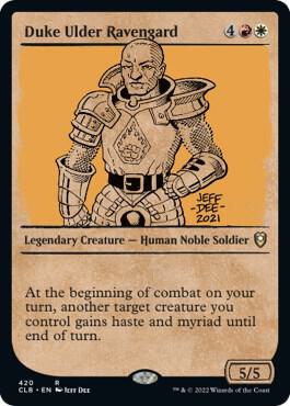 Duke Ulder Ravengard Showcase (Commander Legends: Battle for Baldur's Gate)  | Good Games North