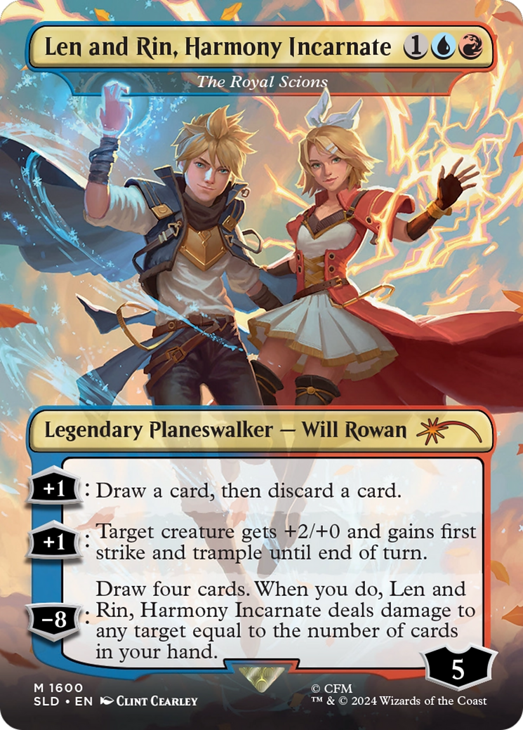 Len and Rin, Harmony Incarnate - The Royal Scions [Secret Lair Drop Series] | Good Games North