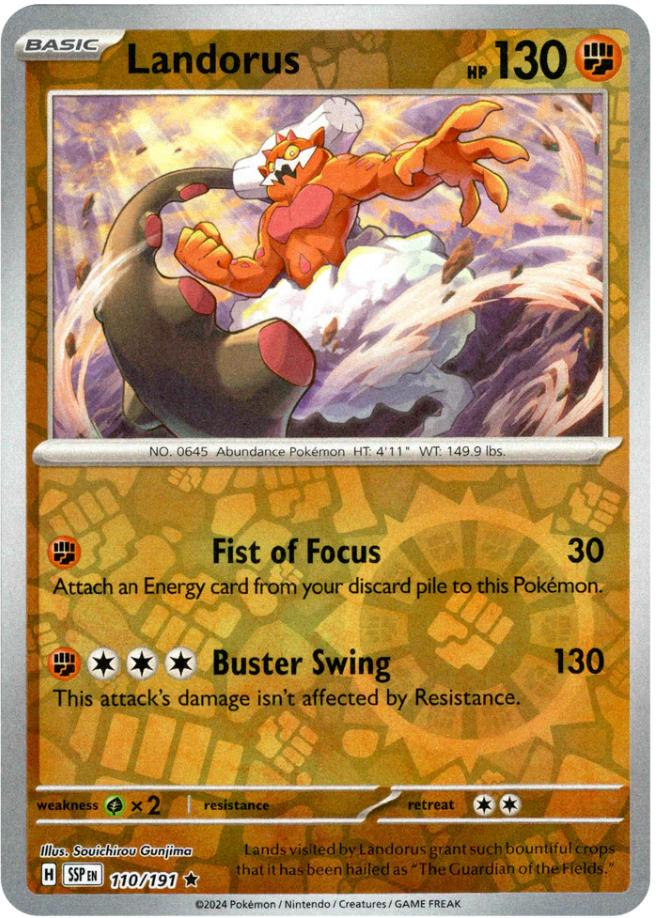 Landorus (110/191) [Scarlet & Violet: Surging Sparks] | Good Games North
