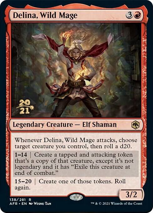 Delina Wild Mage (Prerelease Cards)  - Foil | Good Games North