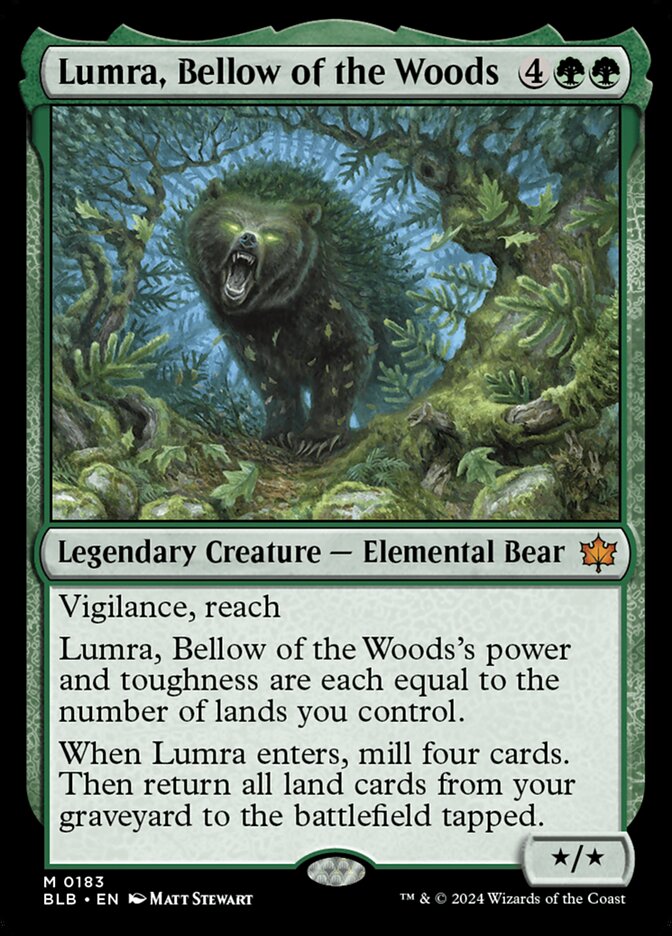 Lumra, Bellow of the Woods (Bloomburrow)  | Good Games North