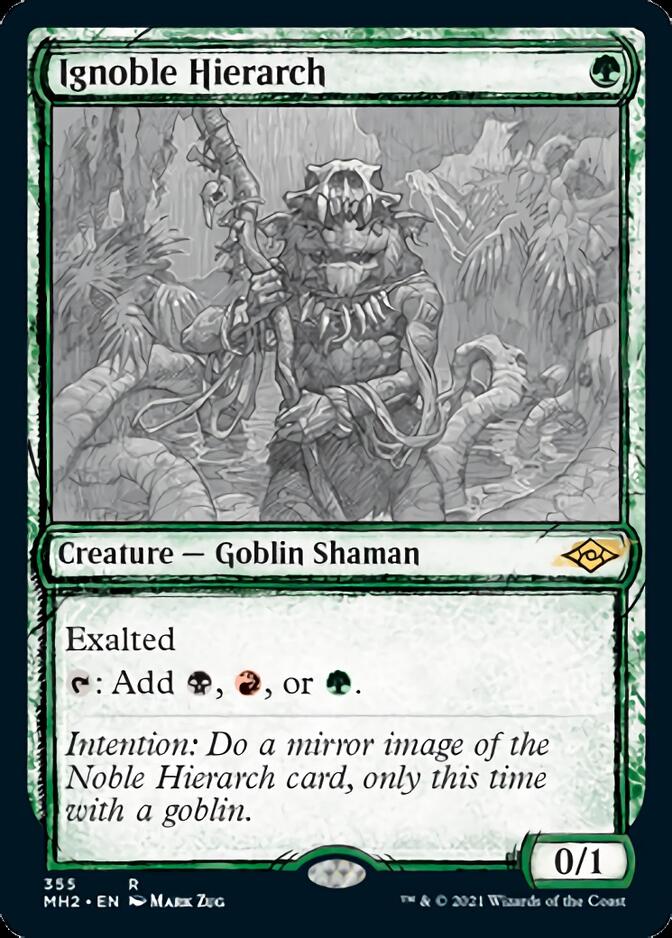 Ignoble Hierarch (Sketch) [Modern Horizons 2] | Good Games North