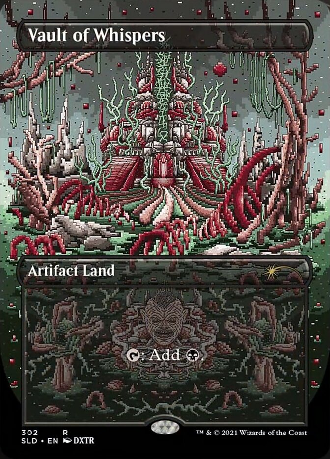 Vault of Whispers (Borderless) [Secret Lair Drop Series] | Good Games North