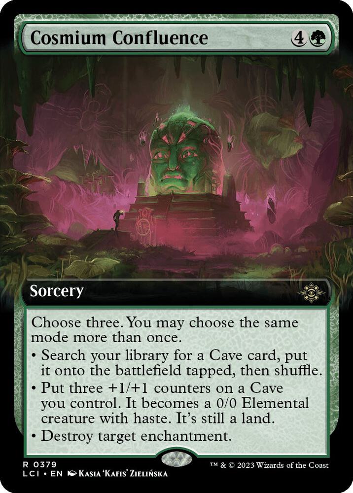 Cosmium Confluence Extended Art (The Lost Caverns of Ixalan)  - Foil | Good Games North