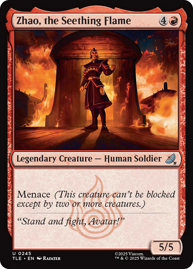 Zhao, the Seething Flame [Avatar: The Last Airbender: Eternal-Legal] | Good Games North