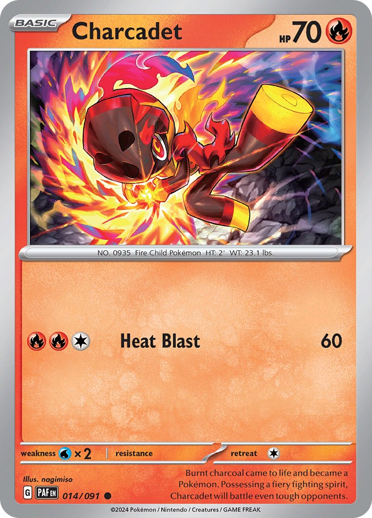 Charcadet (014/091) [Scarlet & Violet: Paldean Fates] | Good Games North