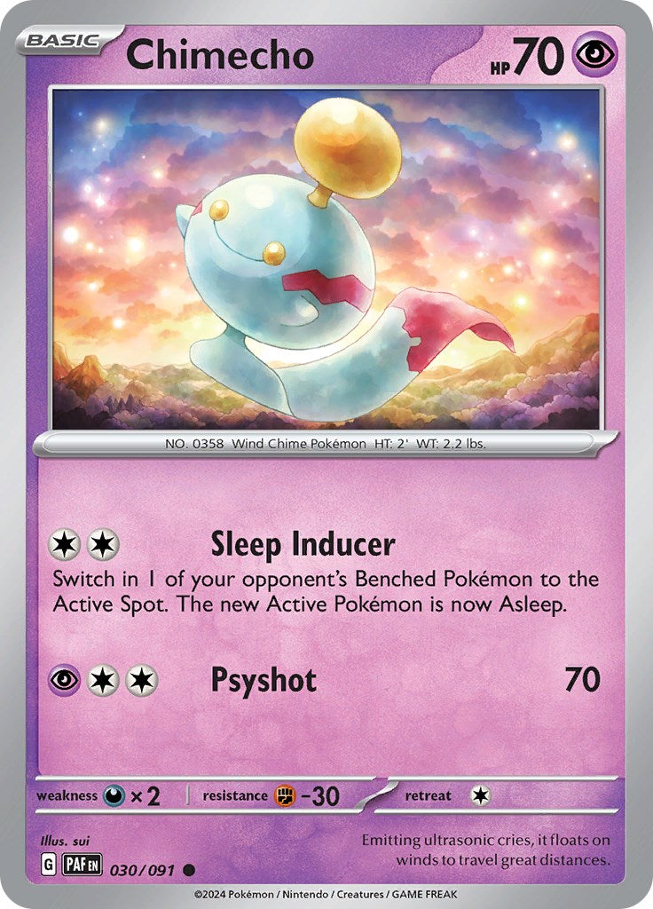 Chimecho (030/091) [Scarlet & Violet: Paldean Fates] | Good Games North