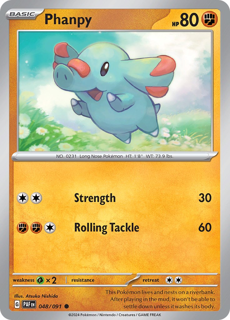 Phanpy (048/091) [Scarlet & Violet: Paldean Fates] | Good Games North