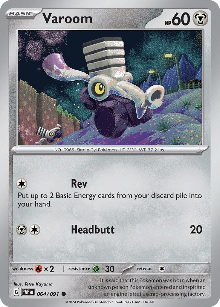 Varoom (064/091) [Scarlet & Violet: Paldean Fates] | Good Games North