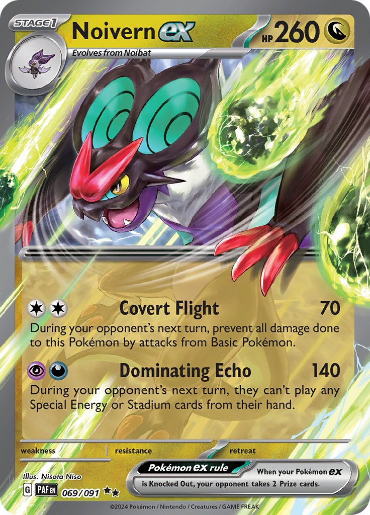 Noivern ex (069/091) [Scarlet & Violet: Paldean Fates] | Good Games North