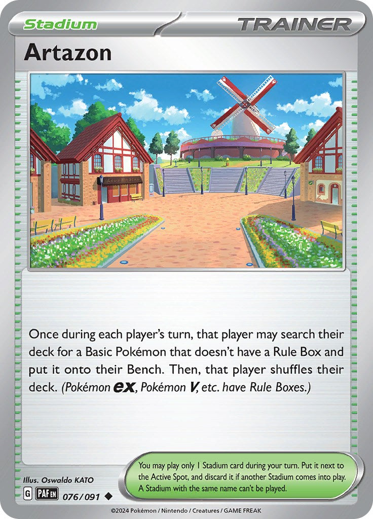 Artazon (076/091) [Scarlet & Violet: Paldean Fates] | Good Games North