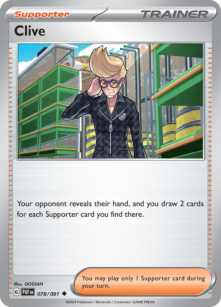 Clive (078/091) [Scarlet & Violet: Paldean Fates] | Good Games North