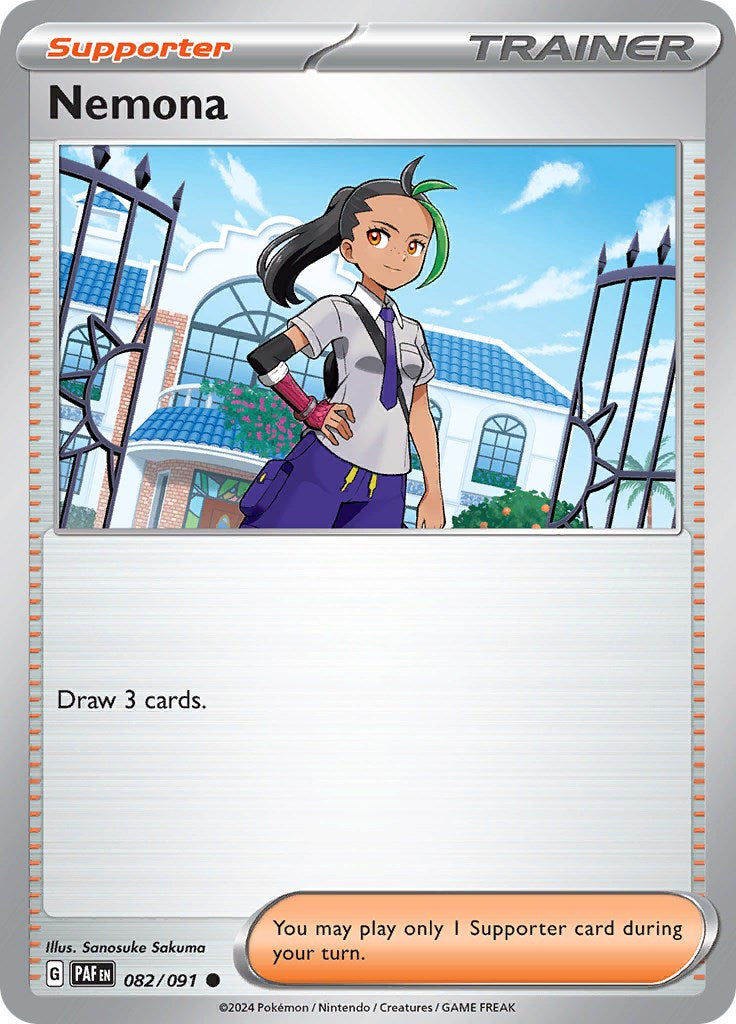 Nemona (082/091) [Scarlet & Violet: Paldean Fates] | Good Games North