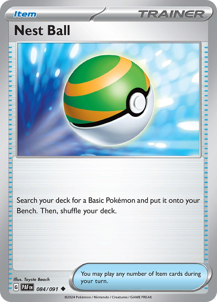Nest Ball (084/091) [Scarlet & Violet: Paldean Fates] | Good Games North