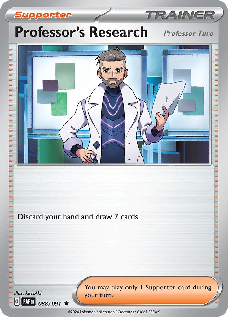 Professor's Research (088/091) [Scarlet & Violet: Paldean Fates] | Good Games North
