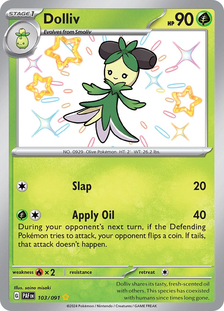 Dolliv (103/091) [Scarlet & Violet: Paldean Fates] | Good Games North