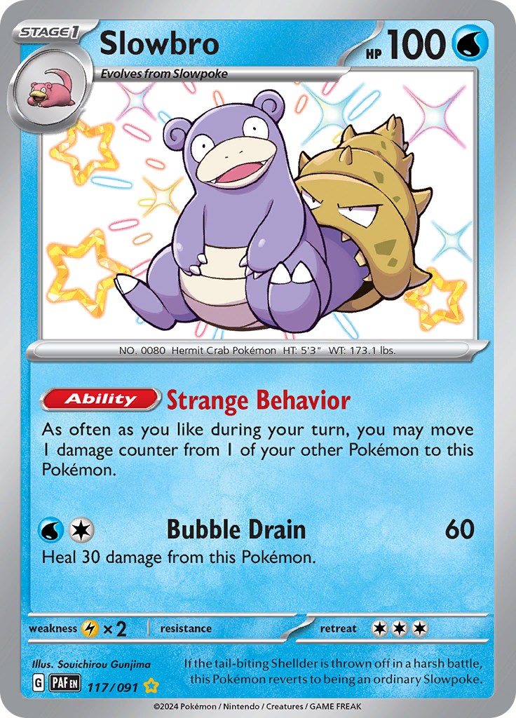Slowbro (117/091) [Scarlet & Violet: Paldean Fates] | Good Games North