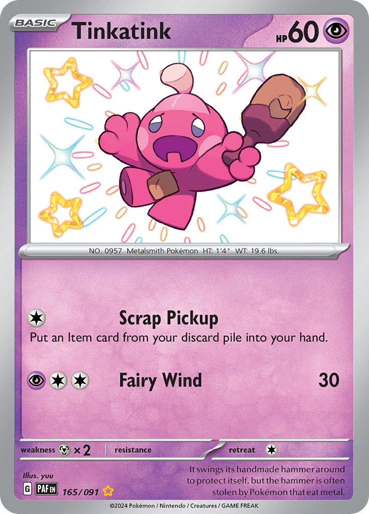 Tinkatink (165/091) [Scarlet & Violet: Paldean Fates] | Good Games North
