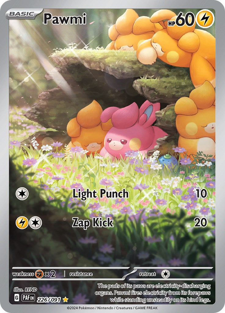 Pawmi (226/091) [Scarlet & Violet: Paldean Fates] | Good Games North