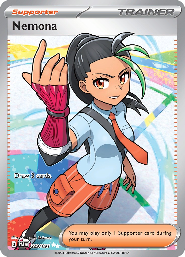 Nemona (229/091) [Scarlet & Violet: Paldean Fates] | Good Games North