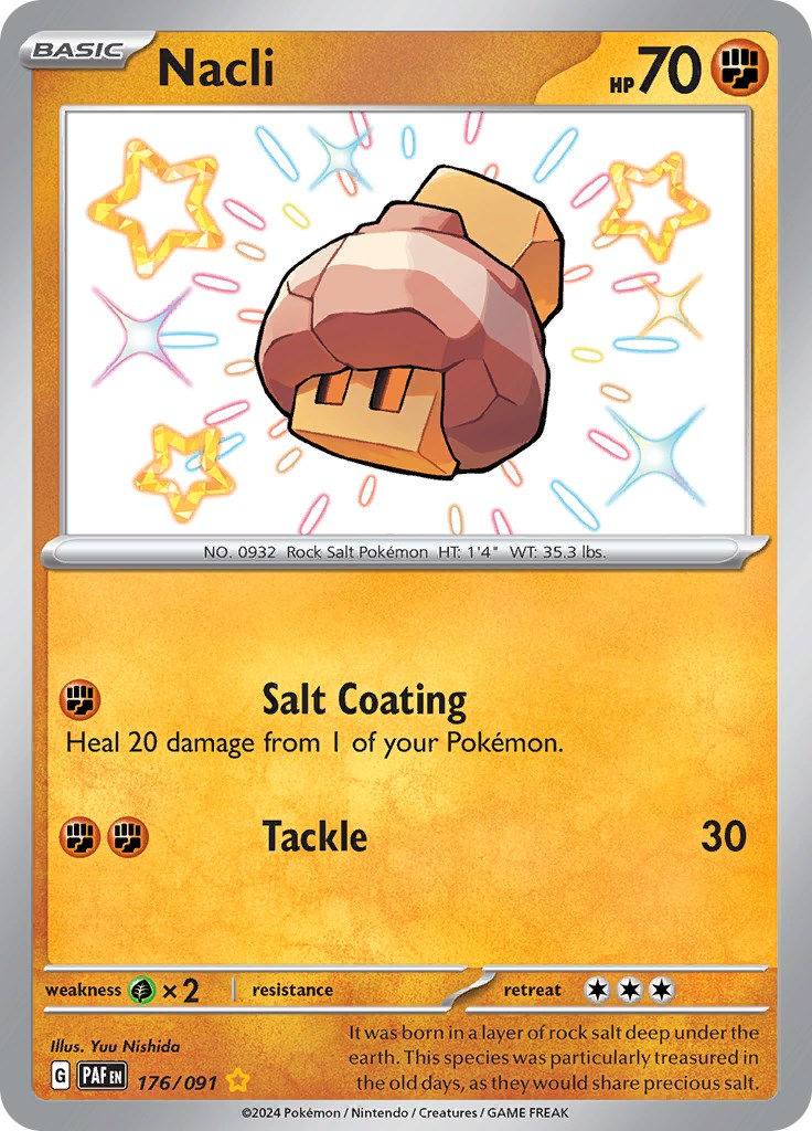 Nacli (176/091) [Scarlet & Violet: Paldean Fates] | Good Games North