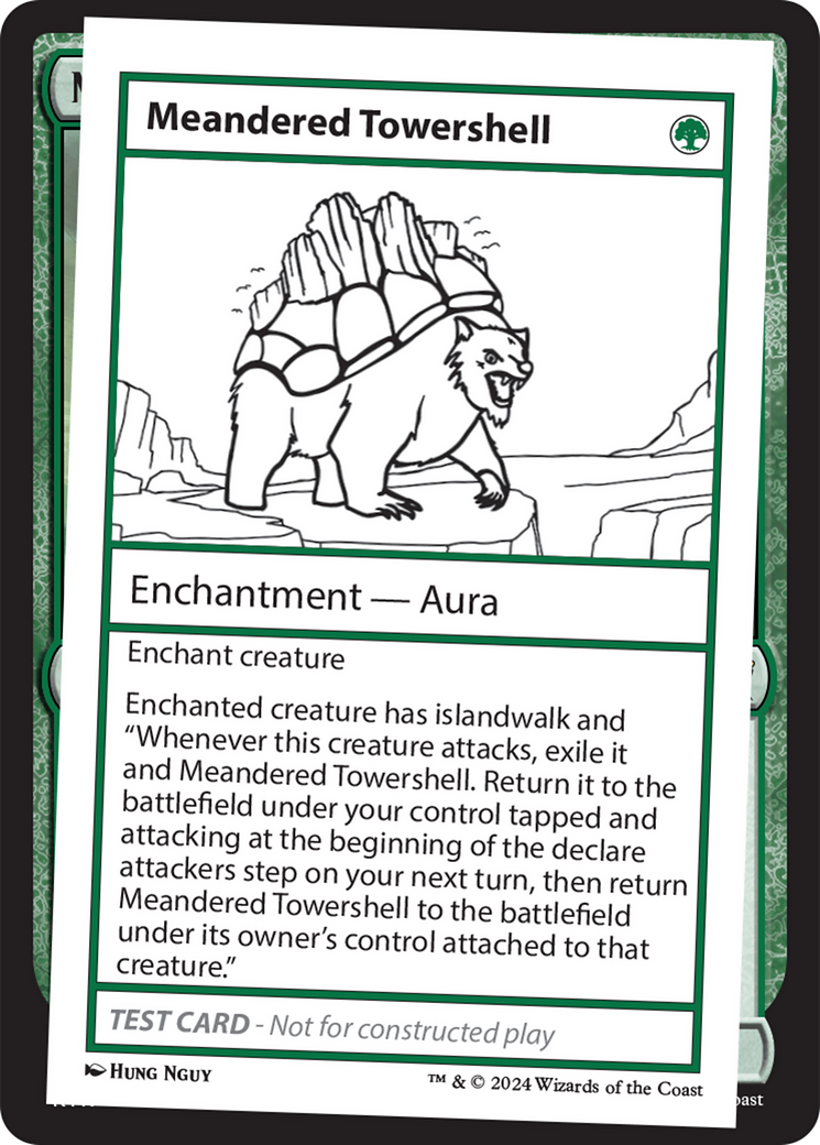Meandered Towershell [Mystery Booster 2 Playtest Cards] | Good Games North