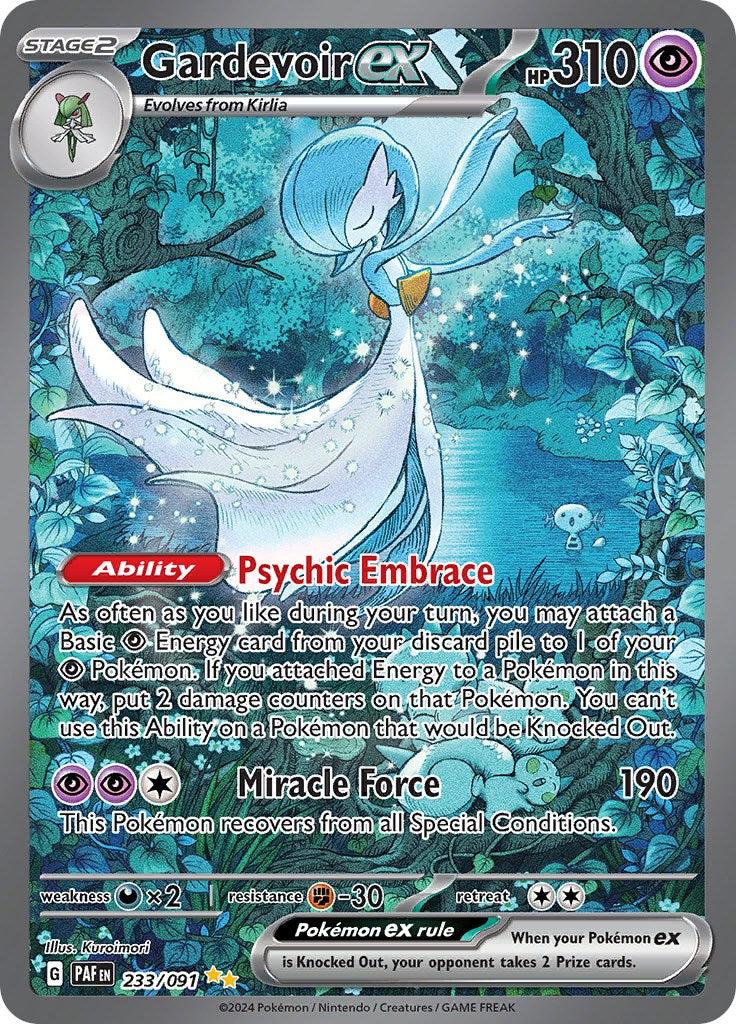 Gardevoir ex (233/091) [Scarlet & Violet: Paldean Fates] | Good Games North