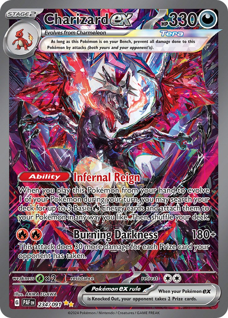 Charizard ex (234/091) [Scarlet & Violet: Paldean Fates] | Good Games North