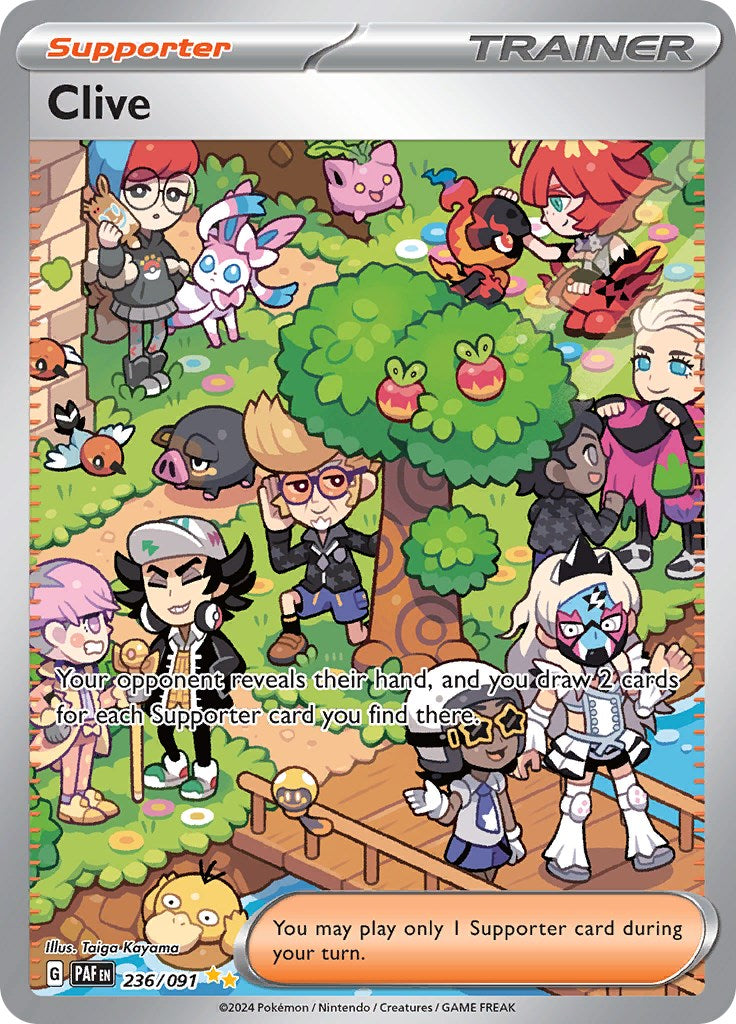 Clive (236/091) [Scarlet & Violet: Paldean Fates] | Good Games North