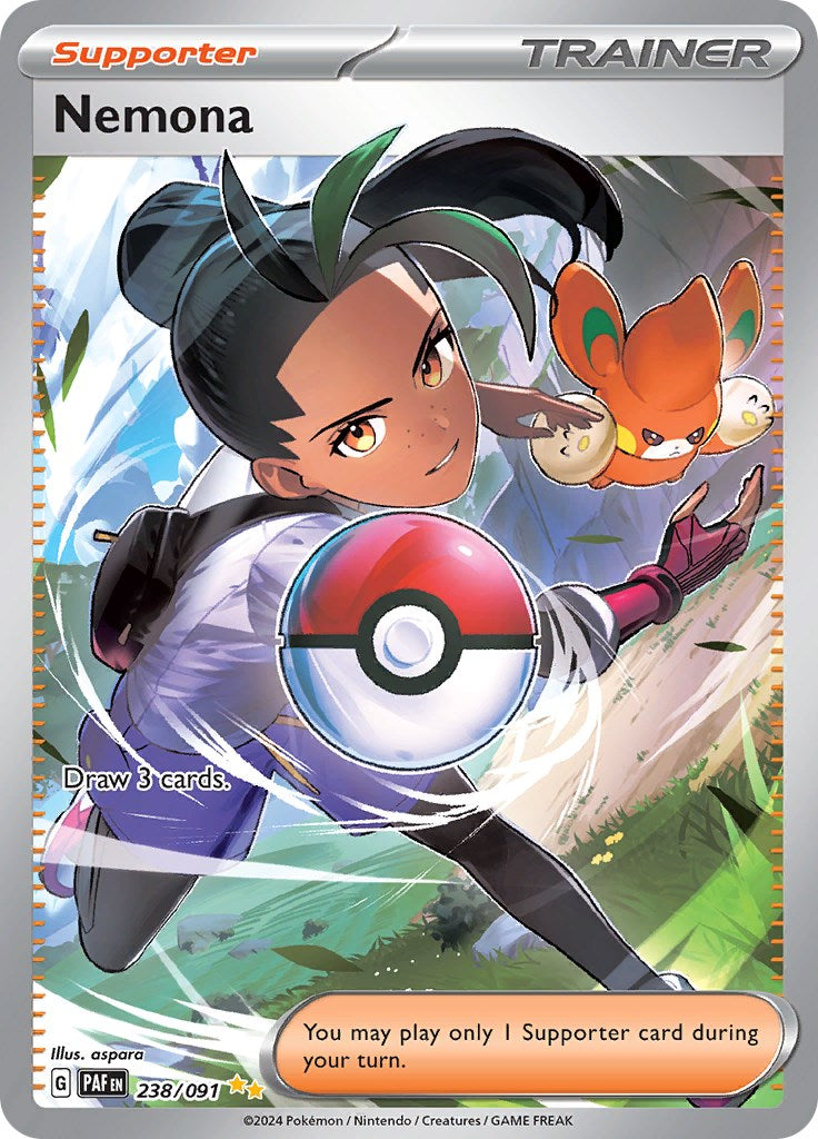 Nemona (238/091) [Scarlet & Violet: Paldean Fates] | Good Games North