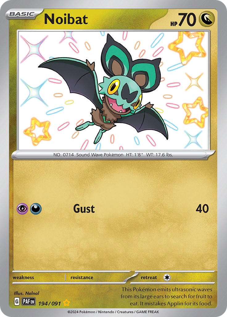 Noibat (194/091) [Scarlet & Violet: Paldean Fates] | Good Games North
