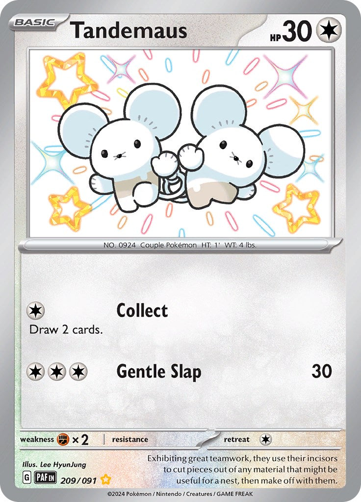 Tandemaus (209/091) [Scarlet & Violet: Paldean Fates] | Good Games North