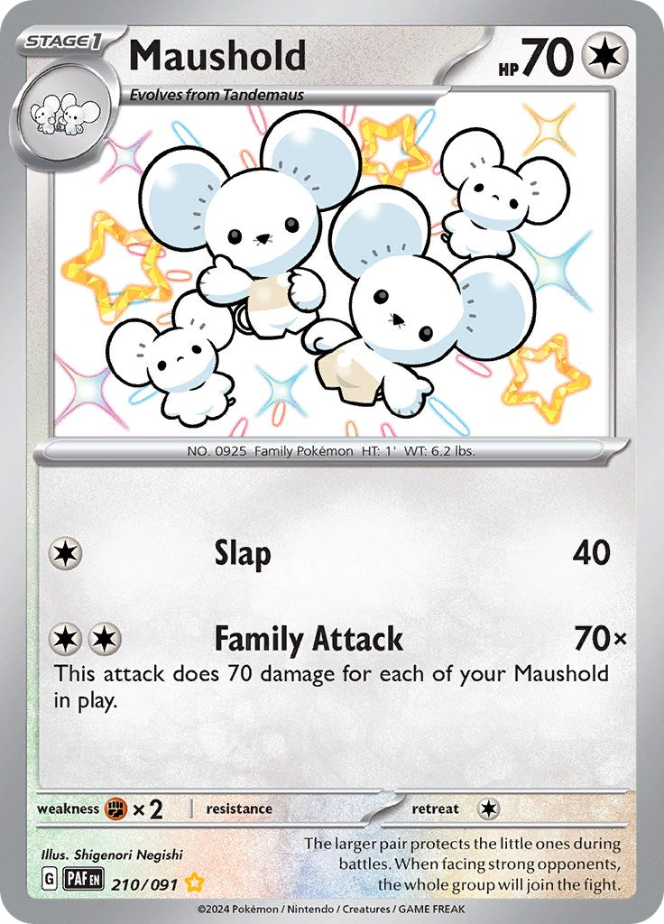 Maushold (210/091) [Scarlet & Violet: Paldean Fates] | Good Games North