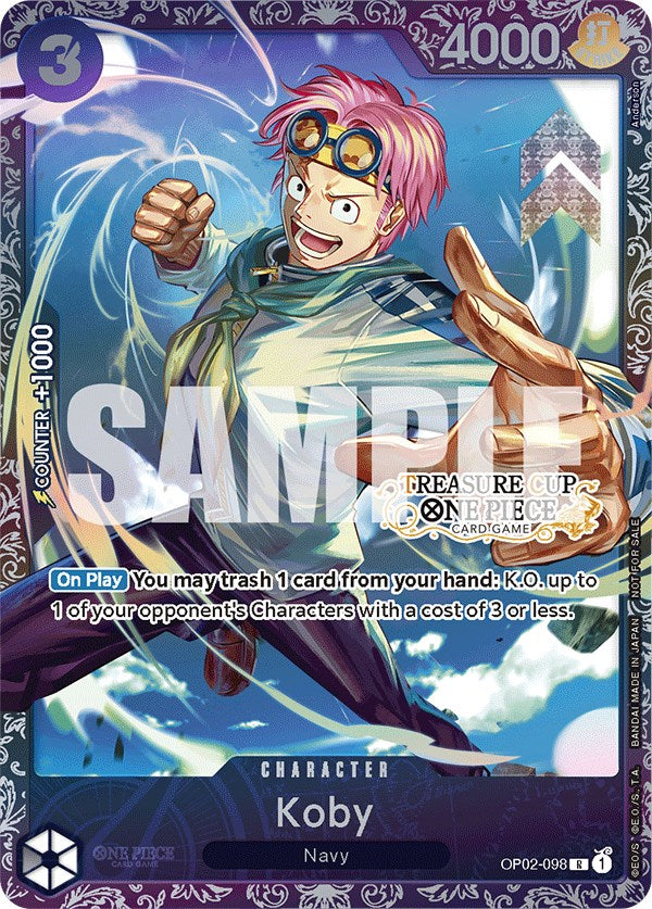 Koby (Treasure Cup) [One Piece Promotion Cards] | Good Games North