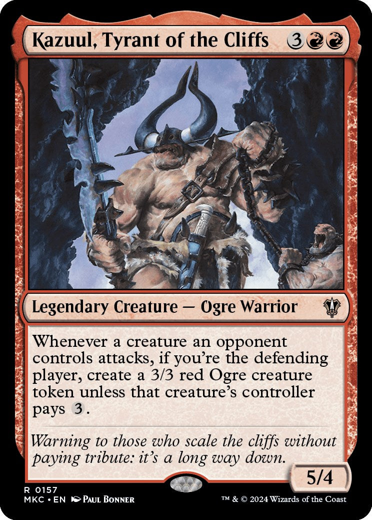 Kazuul, Tyrant of the Cliffs [Murders at Karlov Manor Commander] | Good Games North