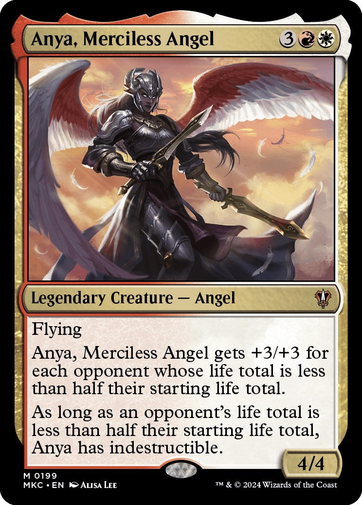 Anya, Merciless Angel [Murders at Karlov Manor Commander] | Good Games North