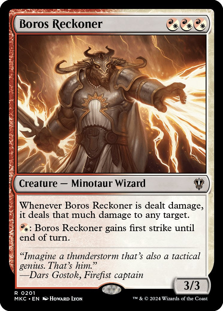 Boros Reckoner [Murders at Karlov Manor Commander] | Good Games North