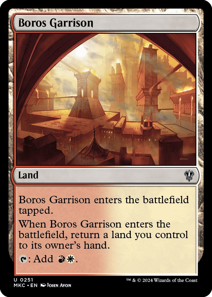 Boros Garrison [Murders at Karlov Manor Commander] | Good Games North