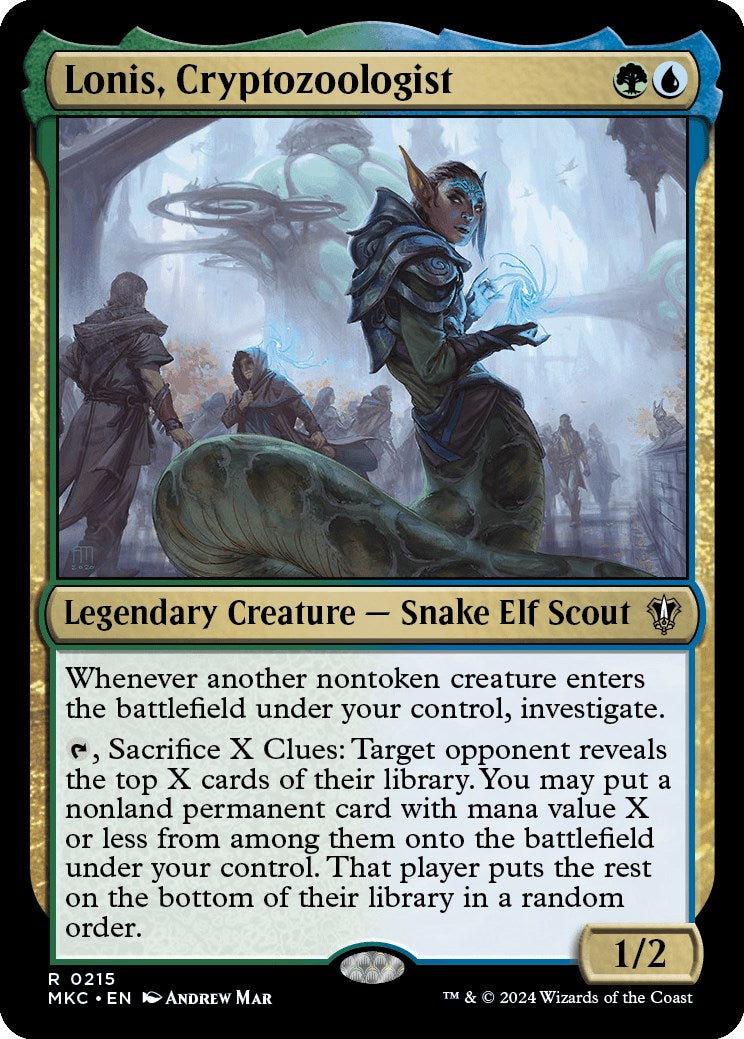 Lonis, Cryptozoologist [Murders at Karlov Manor Commander] | Good Games North