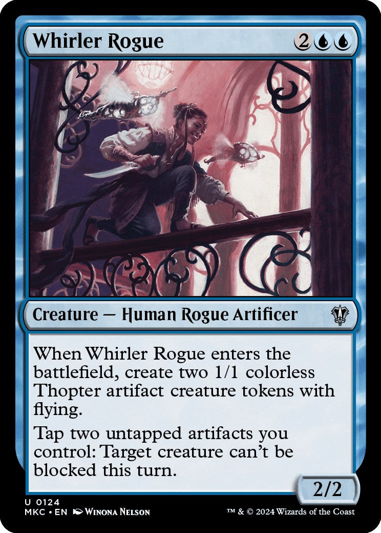 Whirler Rogue [Murders at Karlov Manor Commander] | Good Games North
