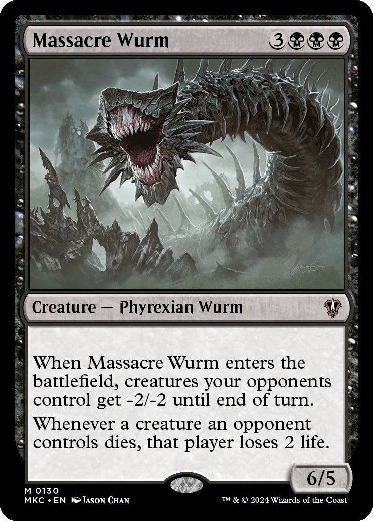 Massacre Wurm [Murders at Karlov Manor Commander] | Good Games North