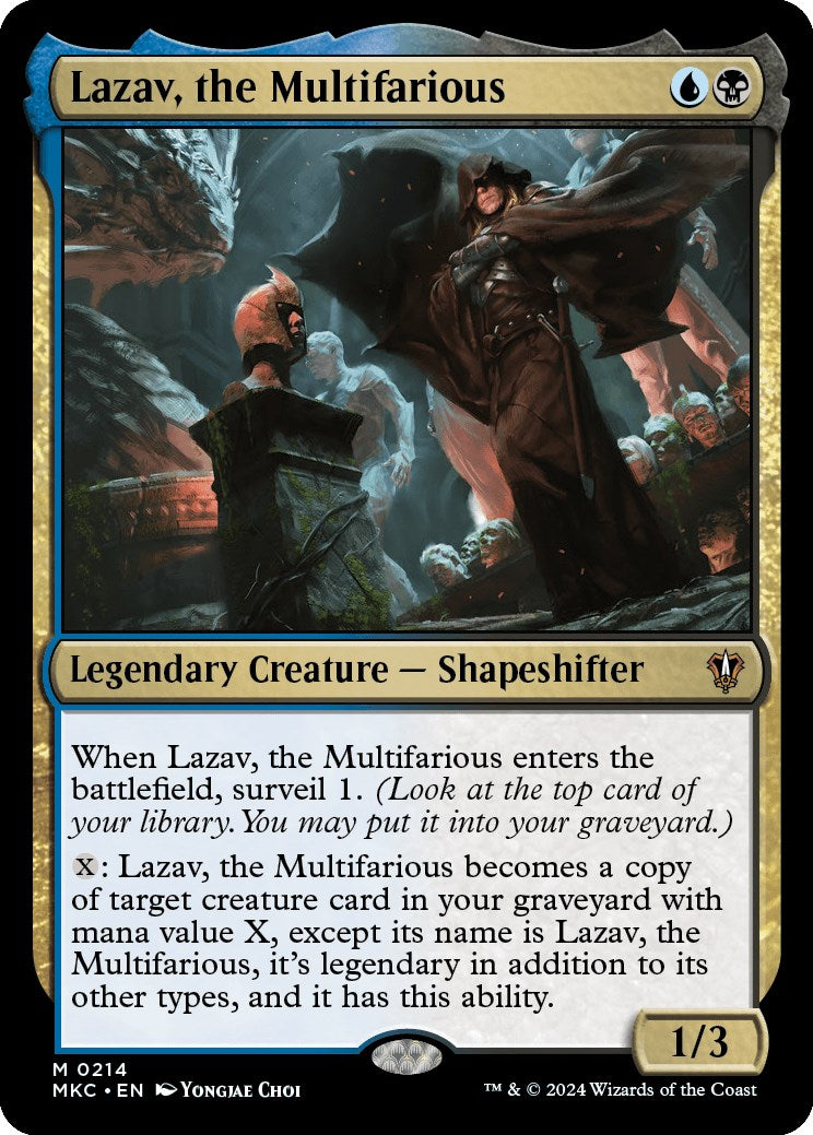 Lazav, the Multifarious [Murders at Karlov Manor Commander] | Good Games North
